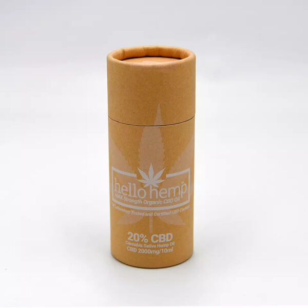 CBD Essential Oil Paper Tubes