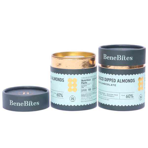 Chocolate Powder Paper Tube Box