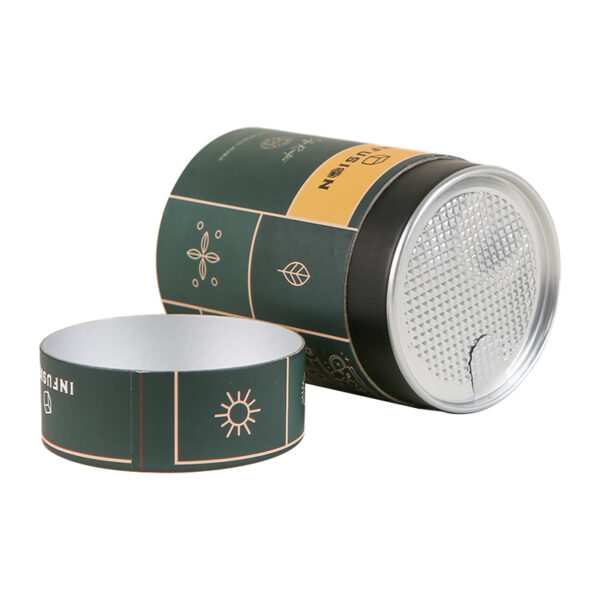 Coffee Bean Paper Cans