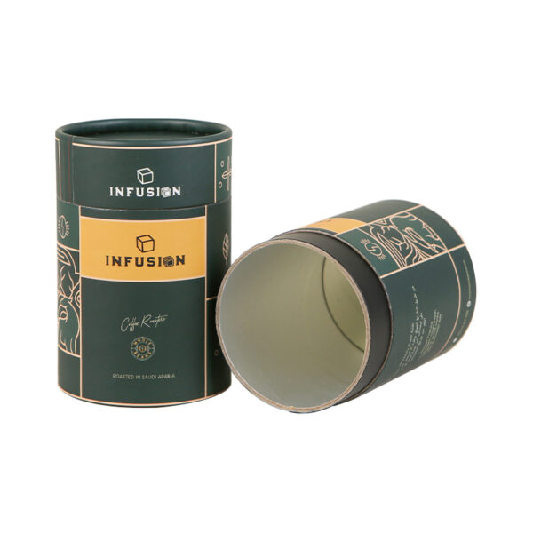 Coffee Bean Paper Cans