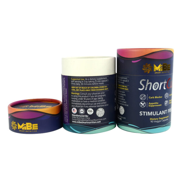 Food Supplements Paper Cans