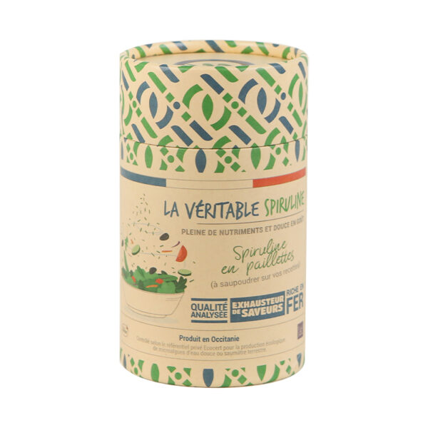 Kraft Paper Tube Box with Metal Tinplate