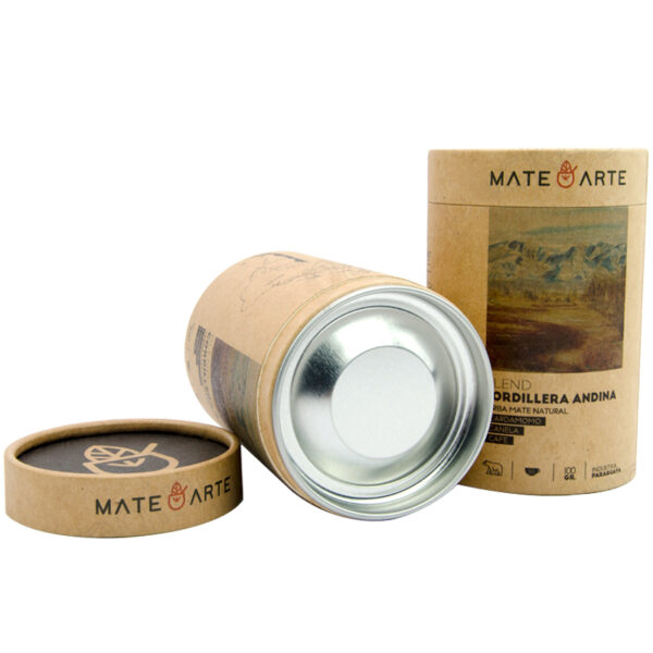 Kraft Paper Tube Packaging for Tea