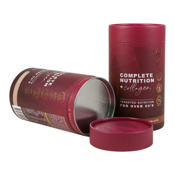 Protein Powder Paper Tube Box