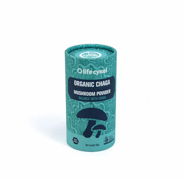 Mushroom Powder Cardboard Tube