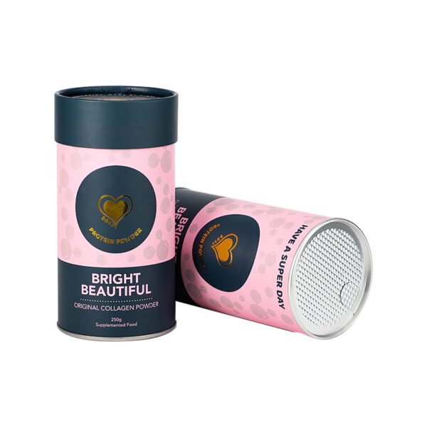 Protein Powder Paper Tube Packaging