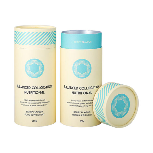 Food Supplement Paper Tube