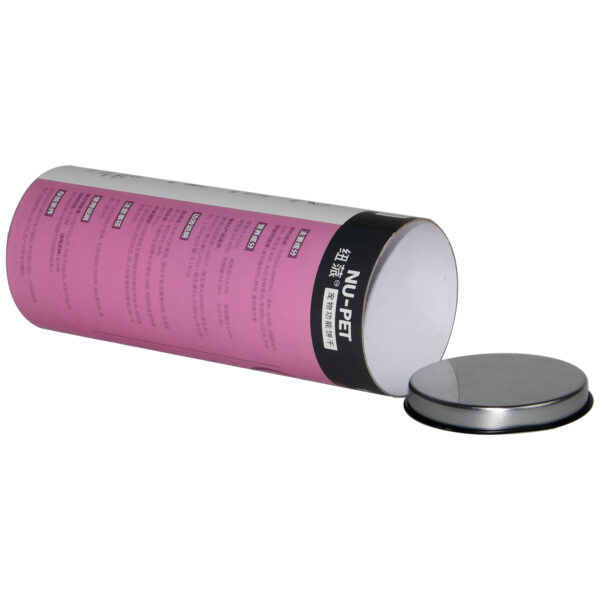 Paper Tube with Tin Lid