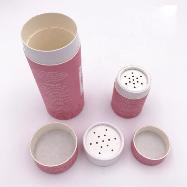 Arrowroot Powder Paper Tube
