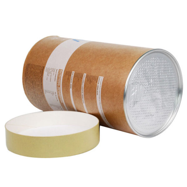 Protein Powder Paper Canister