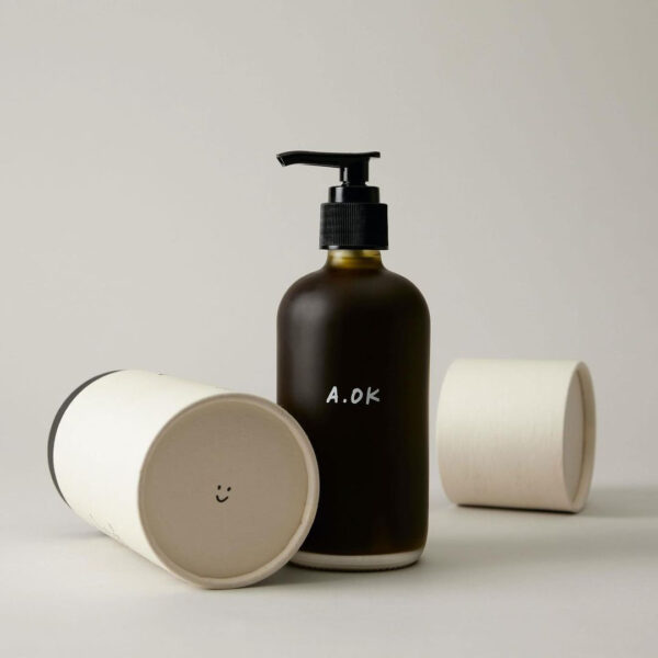 Body Oil Paper Tube Box