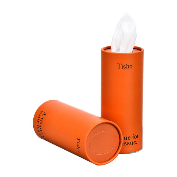 Facial Tissue Paper Tube Packaging