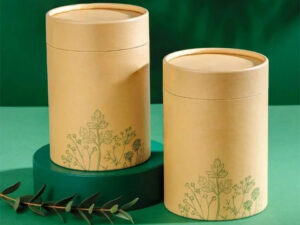 Eco friendly paper tube packaging