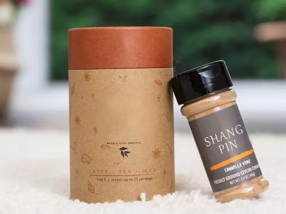 Eco friendly paper tube packaging