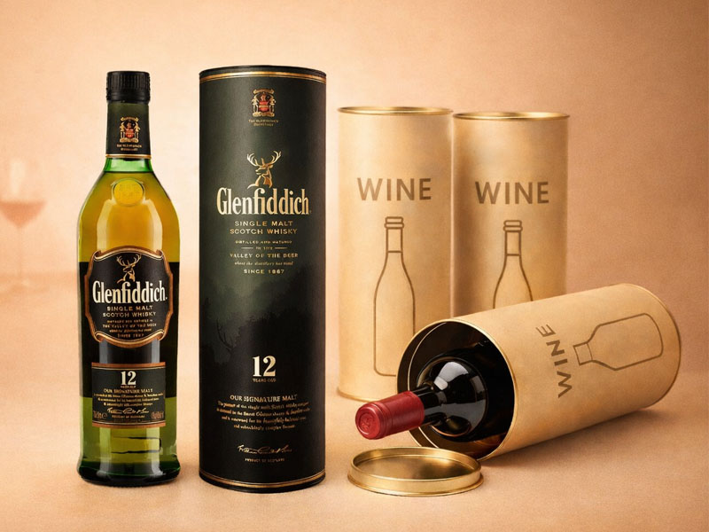 Glassware Paper Tubes