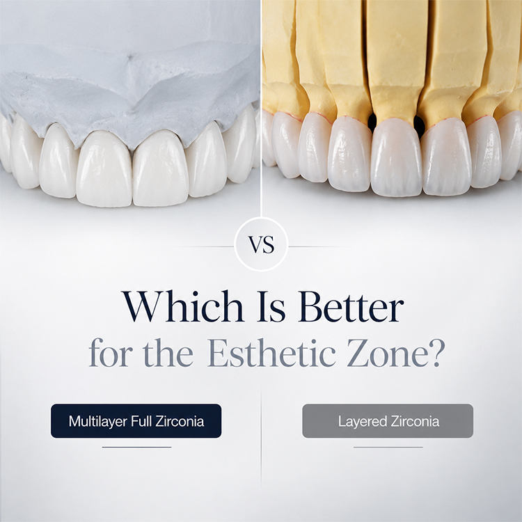 Multilayer Full Zirconia vs Layered Zirconia